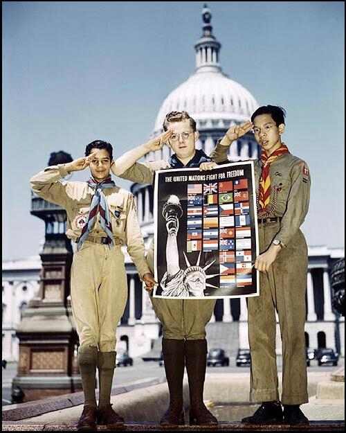 American Scouts World war II