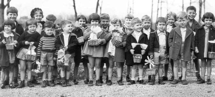 Easter baskets orphanage