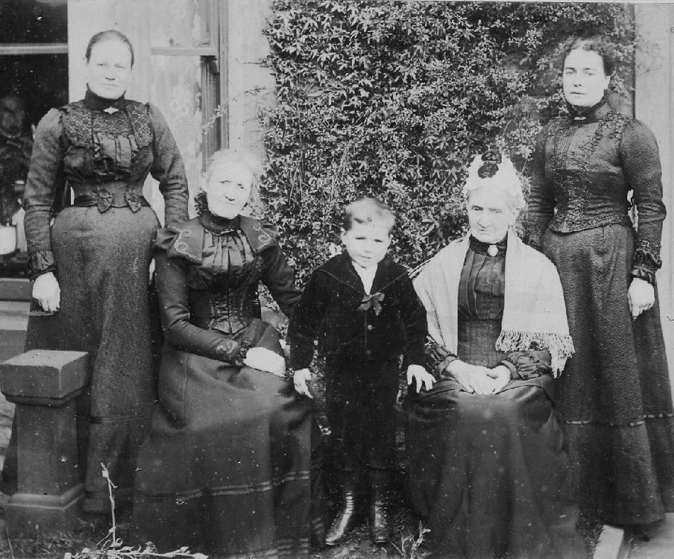 English family 1880s