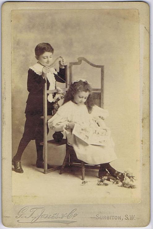 English cabinet cards