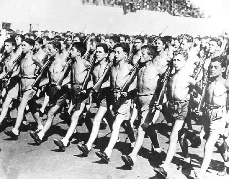 World War II Fascist youth Balilla
