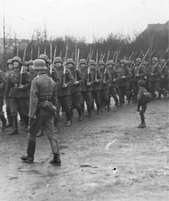 NAZI rearmanent reintroducing conscription