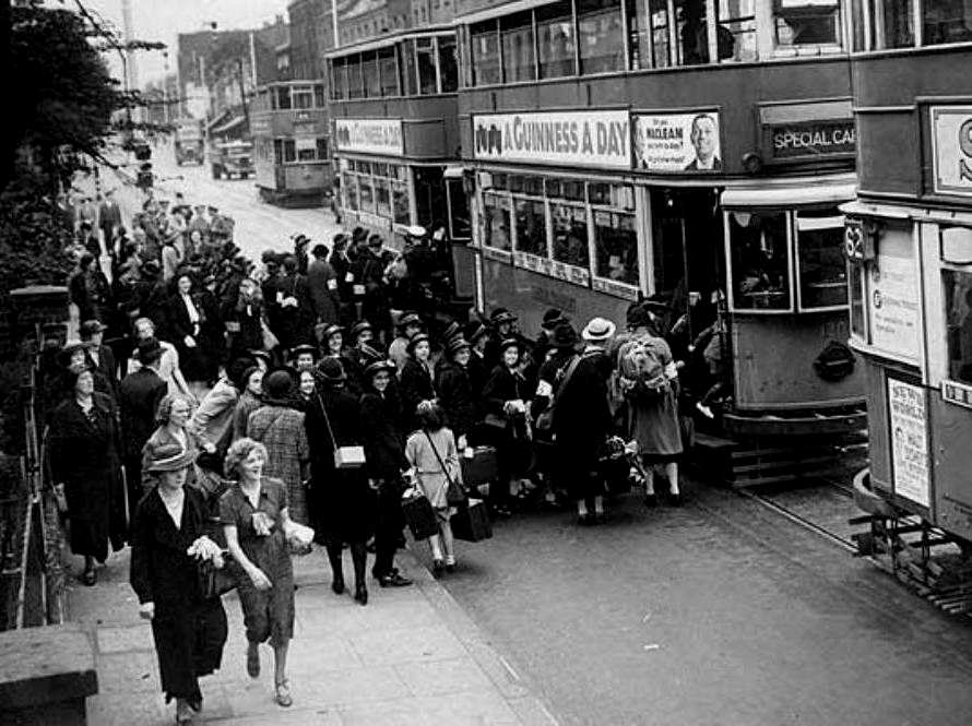 British World War II evacuatiions