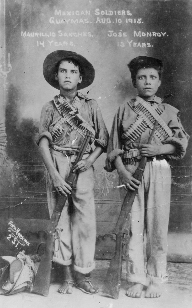 Mexican child soldiers