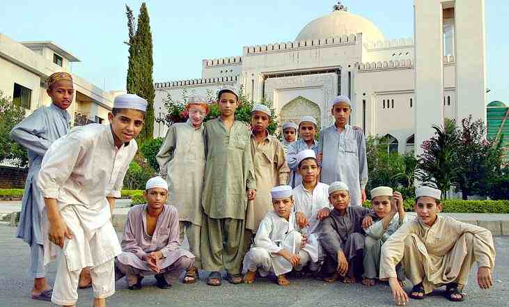 madrasa students