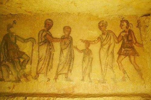 Etruscan tomb paintings