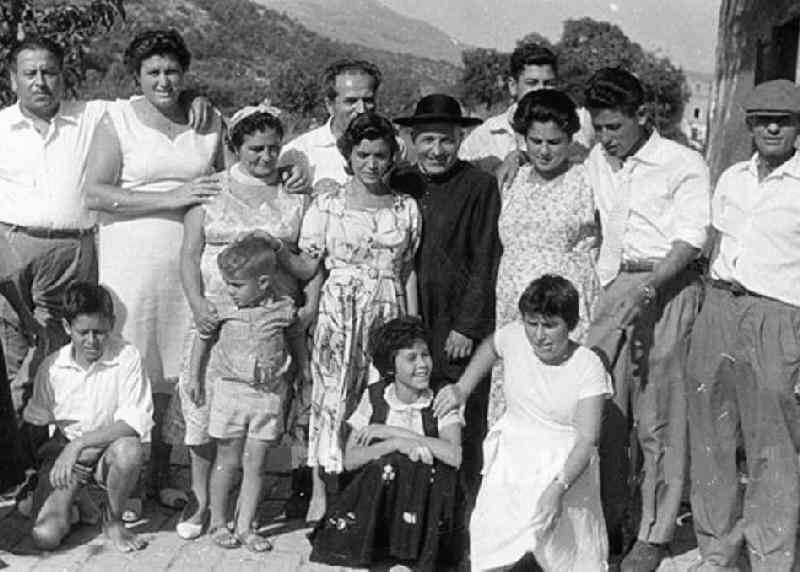 Italian family 1950s