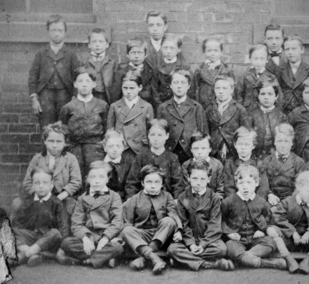 English 19th century school uniform