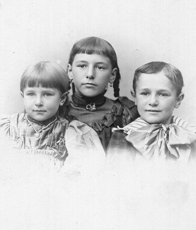 historic children's  hair styles