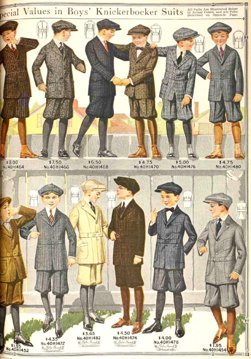 boys suits 1917