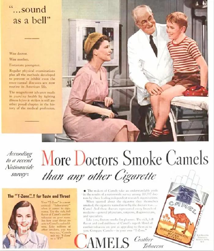 advertisements Camel cigarettes