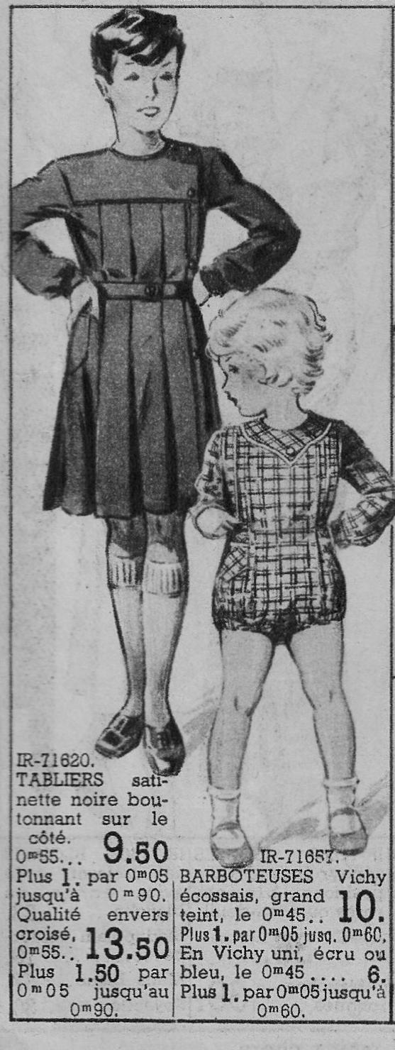 French school smocks