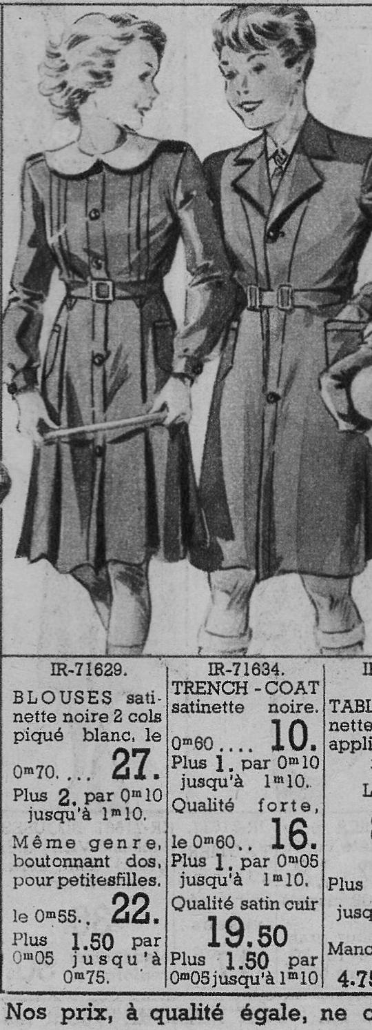 French school smocks
