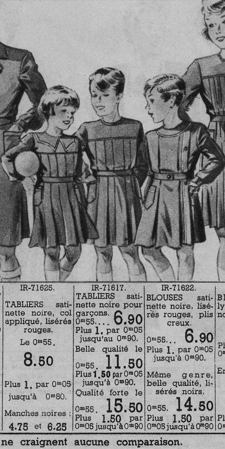 French school smocks