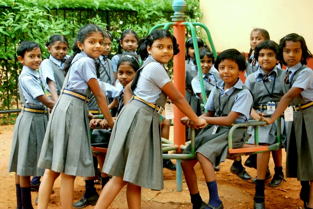 Indian girls school uniforms