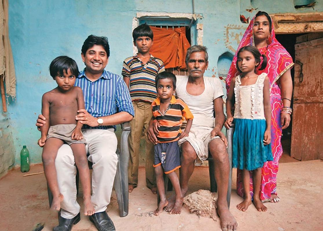 Indian Bihar family