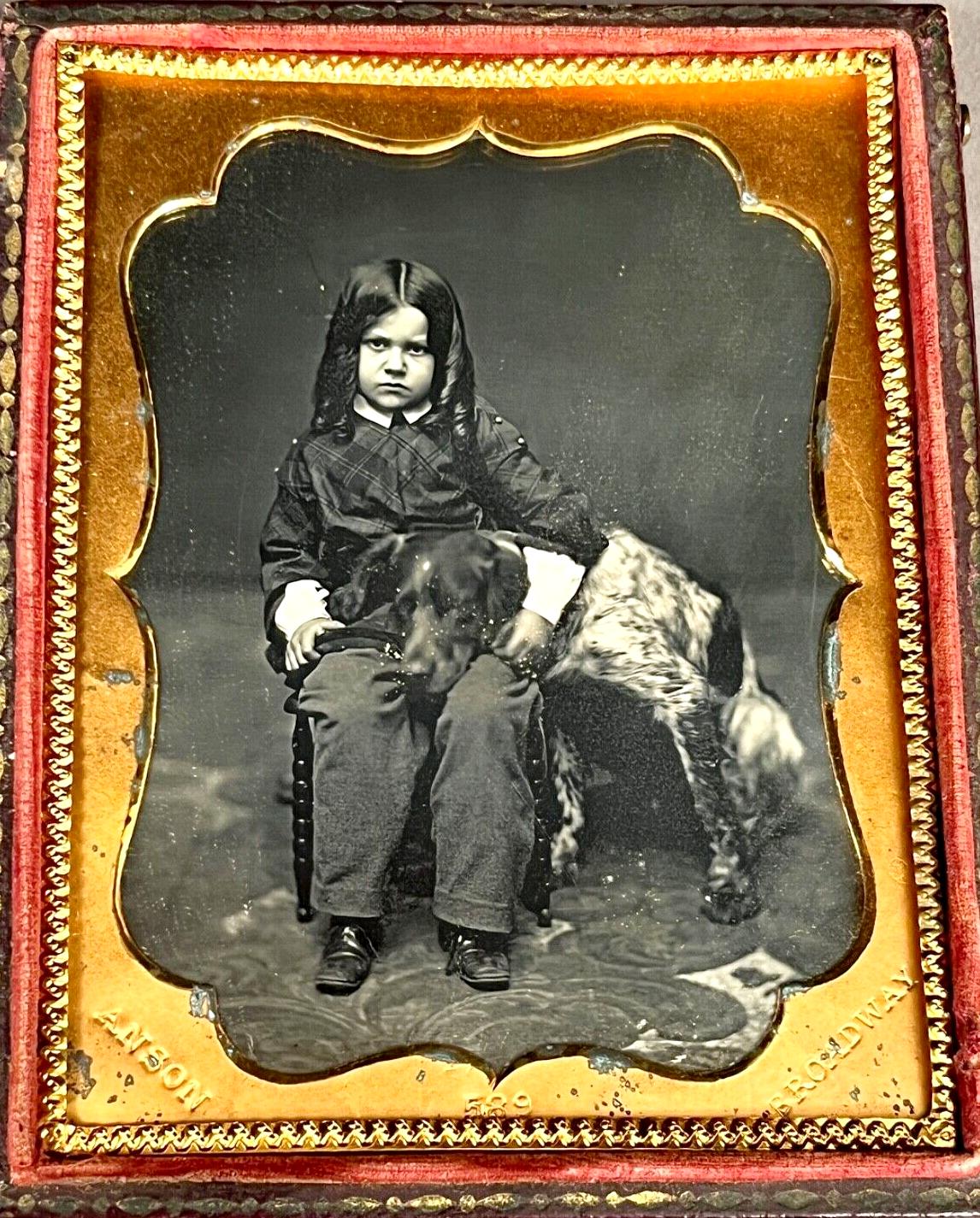 American ringlets 1840s