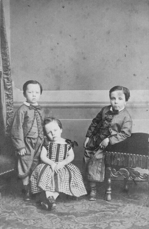 Belgian family 1860s
