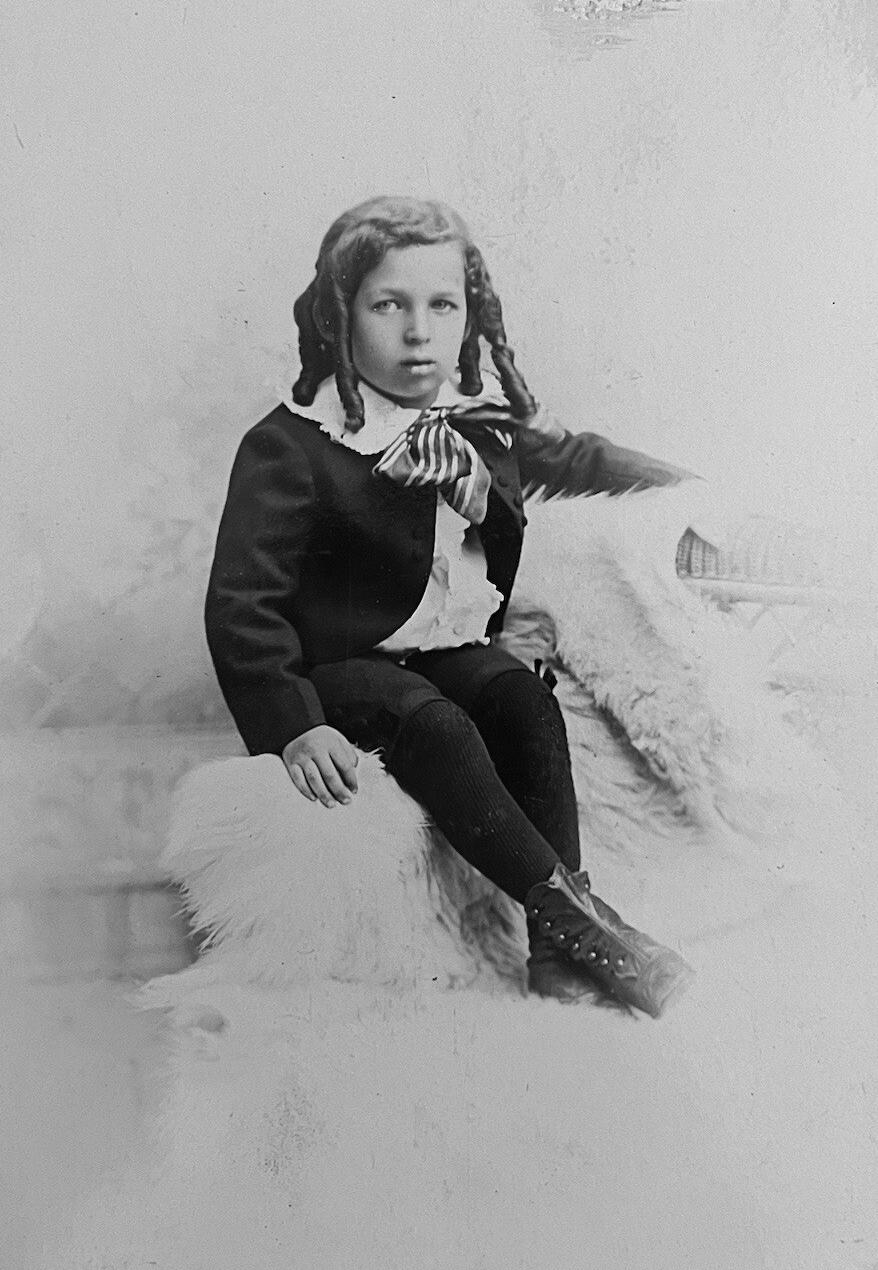 Fauntleroy suits and ringlets