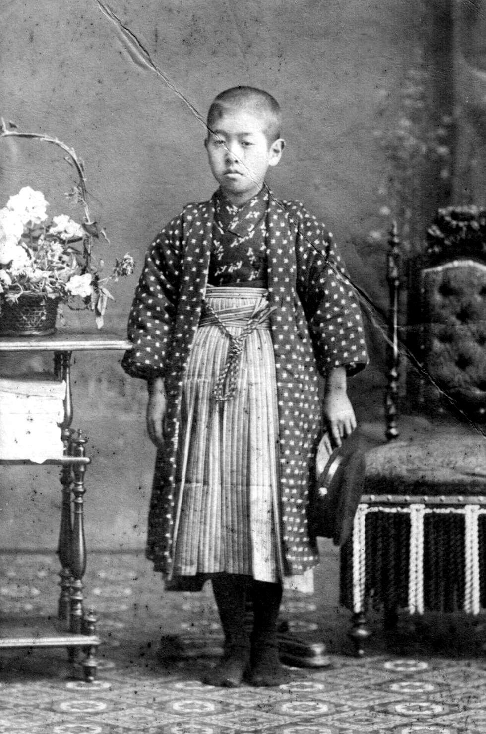 traditional Japanese boys hakama