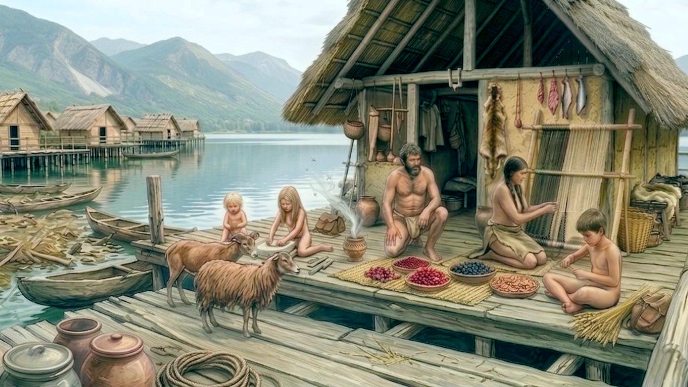 Italian Neolithic family