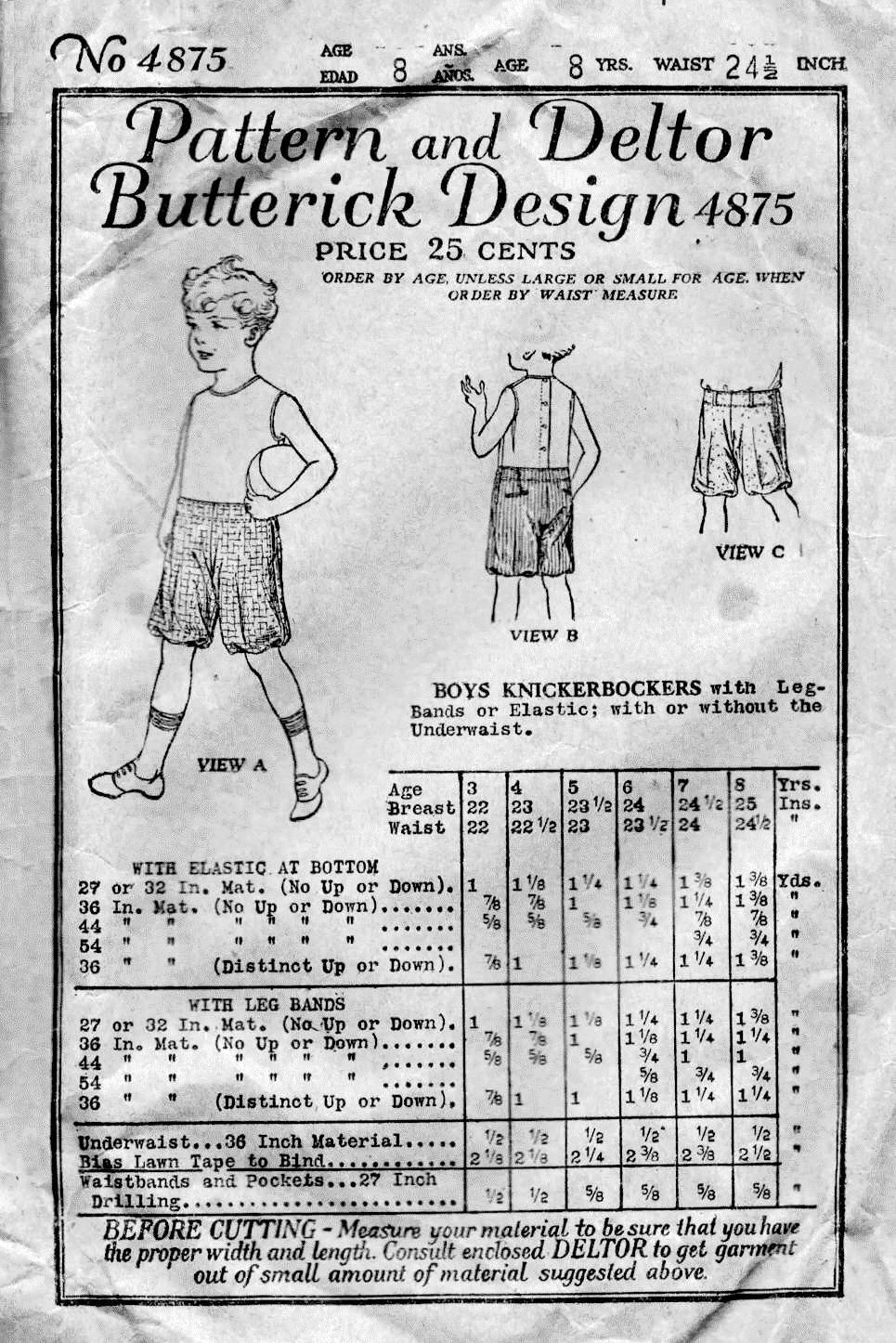 boys bodices