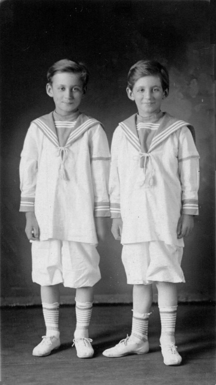 boys white sailor suits