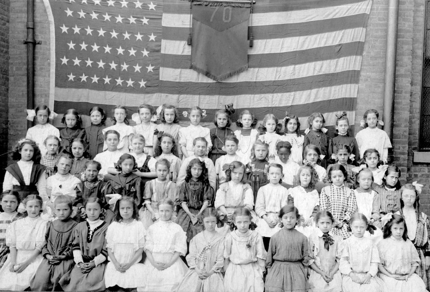 American schools 1900s decade