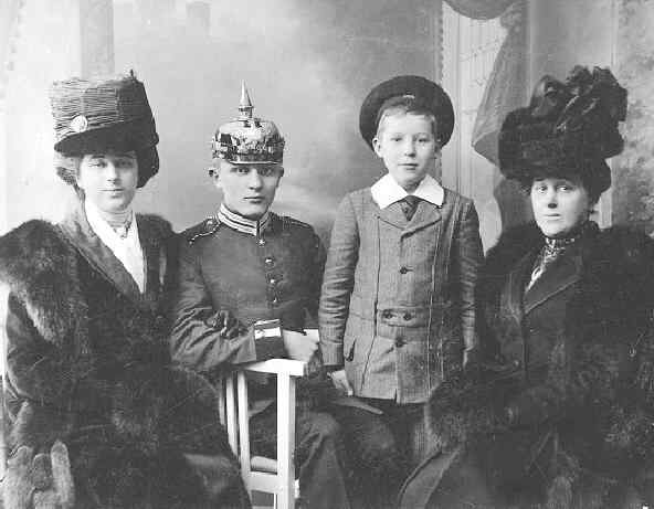 World War I German family