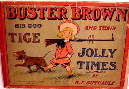 boys clothing: American literary characters: Buster Brown