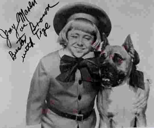 boys clothing: American literary characters: Buster Brown