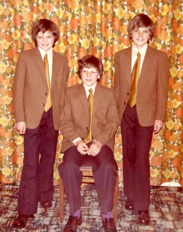 English boys clothes in the 1970s suits