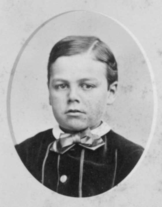 American boy 19th century neckwear