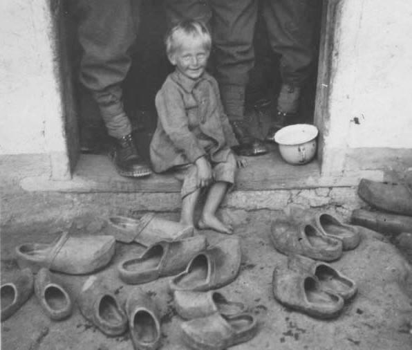 Dutch boy wooden shoes