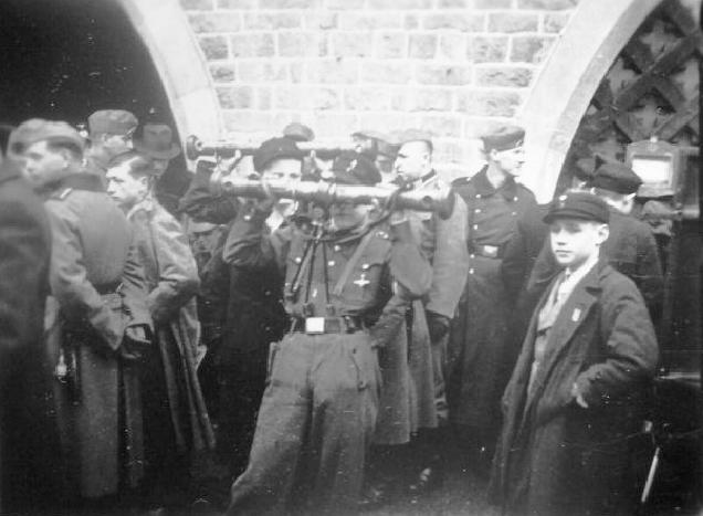 Hitler Youth German Flak rangefinding