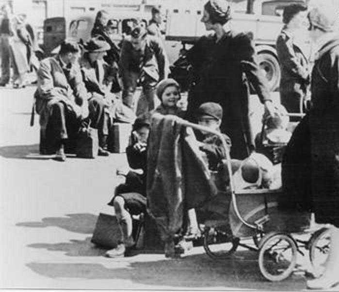 evacuating the Channel Islands