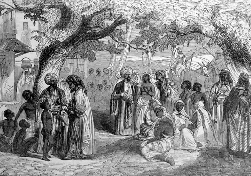 Arab slave market