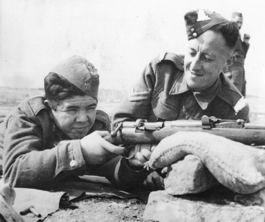 Malta World War II medical care and training partisans