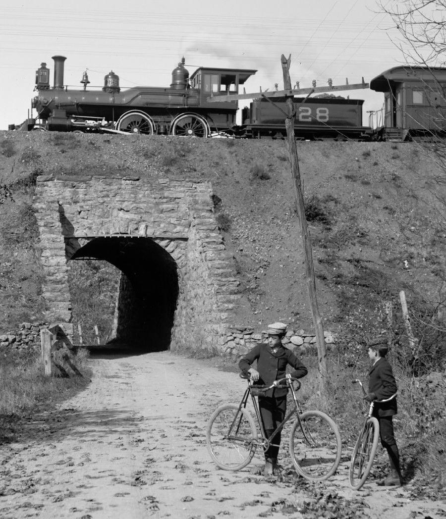 American railroads 19th century
