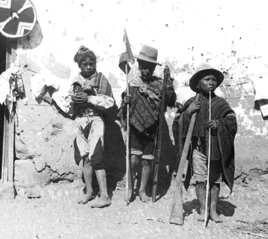 Peruvian Amer-Indian people