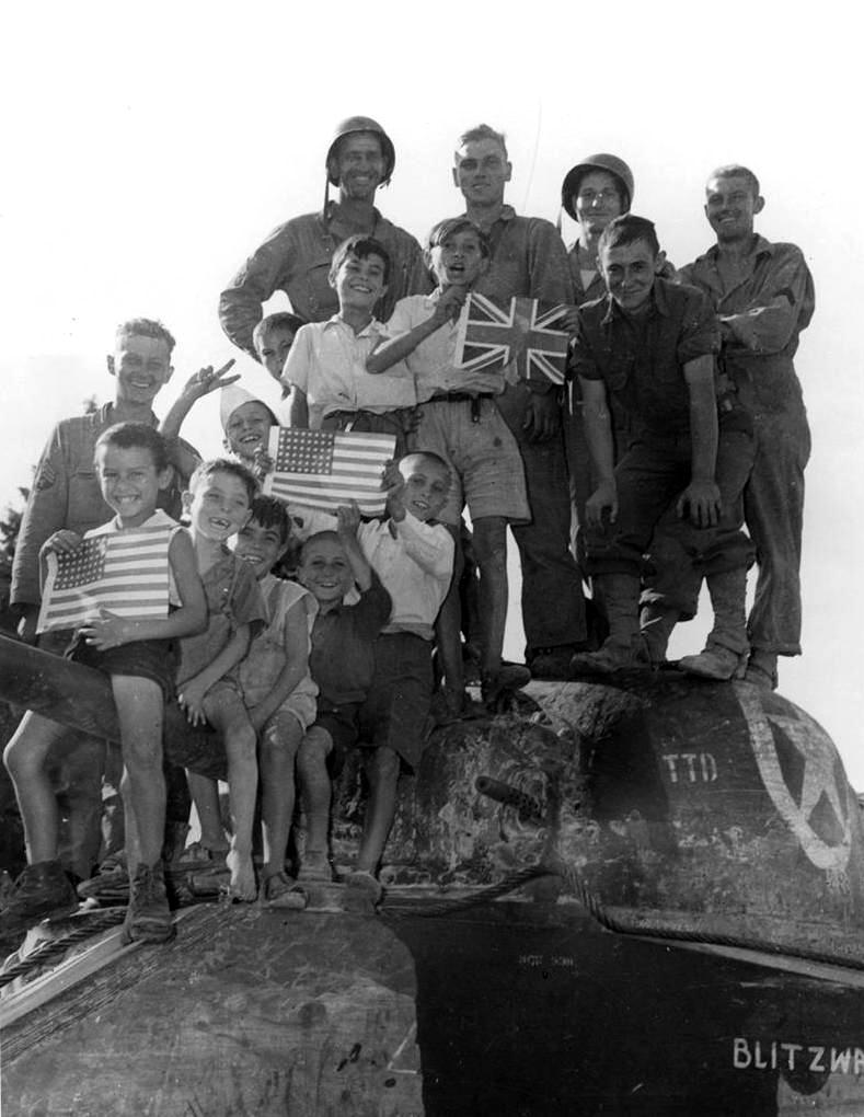 World War II Sicily armor tanks 