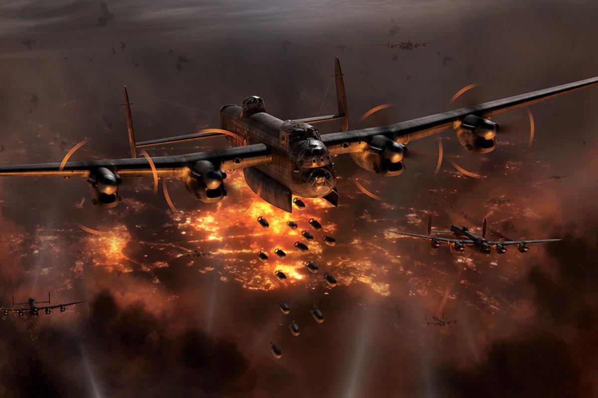 World War II Avro Lancaster
