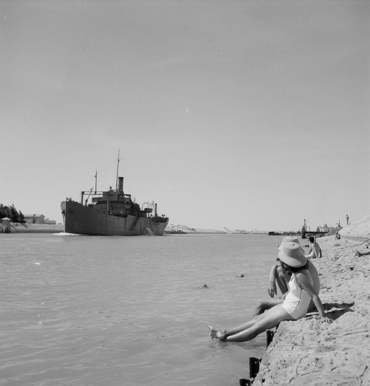 World War II Suez Canal 