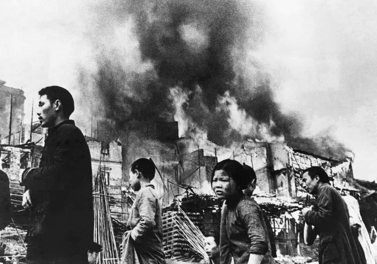 World War II Chungking bombing 