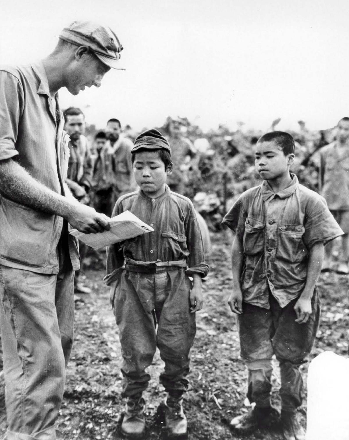 Okinawa child soldiers 