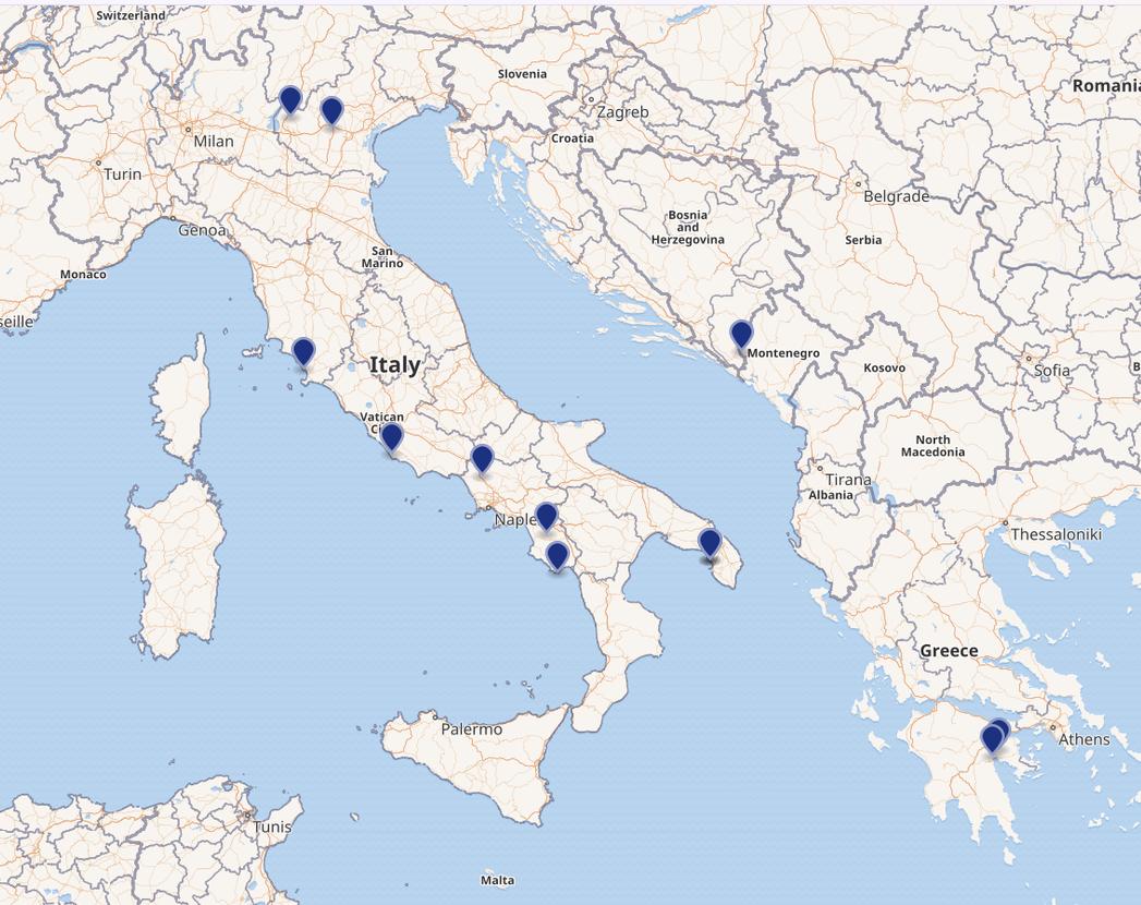 Uluzzian geographic sustribution