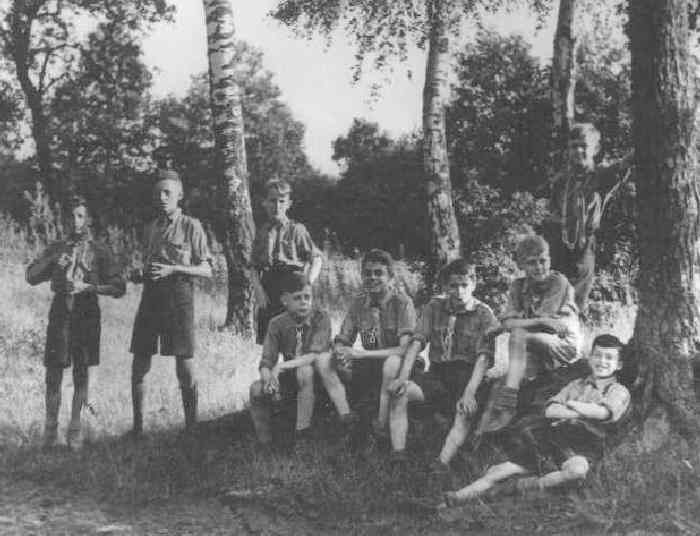 Belgian boy scouts